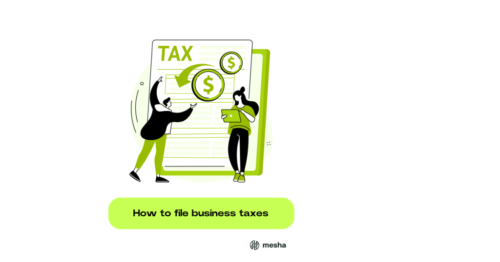 How to file business taxes