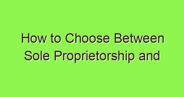 how to choose between sole proprietorship and private limited company in singapore 3774 1